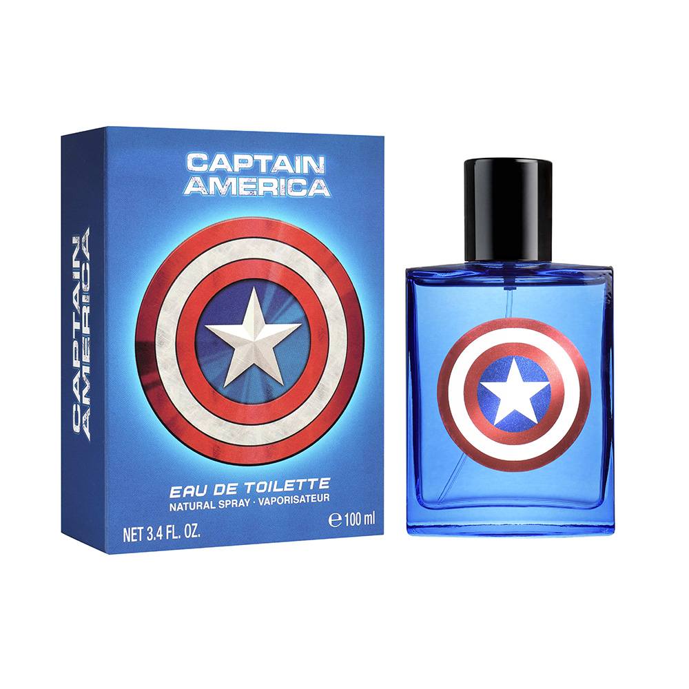 Captain America Eau de Toilette Spray for Boys by Marvel, Product image 1