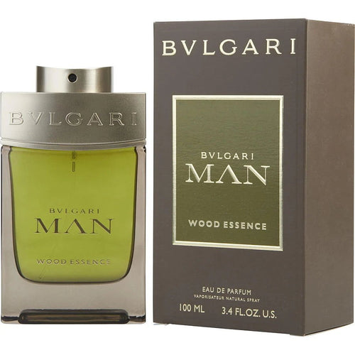 Man Wood Essence Eau de Parfum Spray for Men by Bvlgari