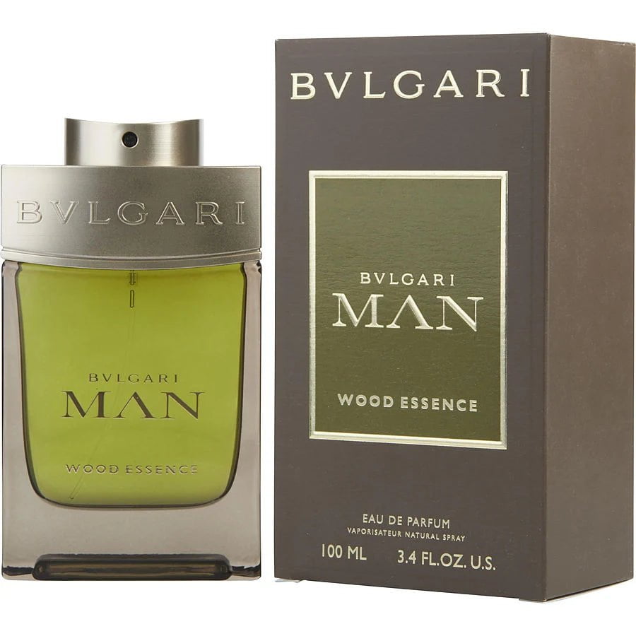 Man Wood Essence Eau de Parfum Spray for Men by Bvlgari