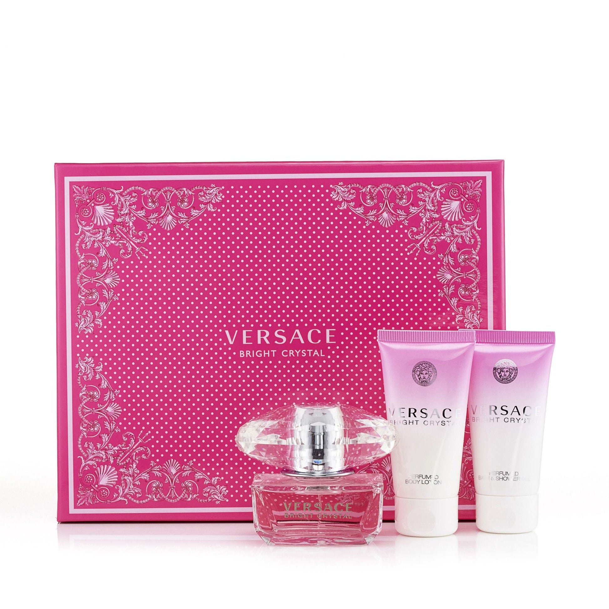  Versace Bright Crystal Eau De Toilette Spray 1.7 Ounce / 50 Ml  for Women By 1.7 Fl Ounce : Beauty & Personal Care