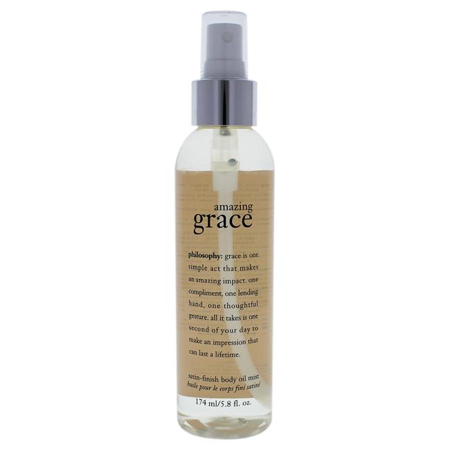 Amazing Grace Satin-finish Body Oil Mist by Philosophy for Women - 5.8 oz Body Spray, Product image 1